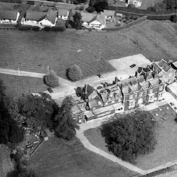 Salston Hotel aerial shot