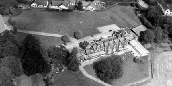 Salston Hotel aerial shot