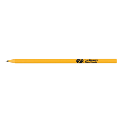 Recycled CD Case Pencil - Yellow