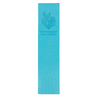 Donkey Sanctuary Bookmark - blue