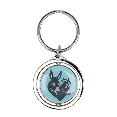 D22030 Souvenir Spinner Keyring (front)