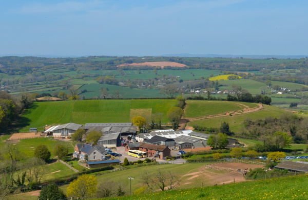 Scenic view of Woods Farm