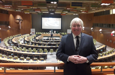 Ian Cawsey at UN Forum