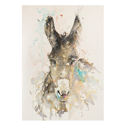 Cocoa - Donkey Greeting Card