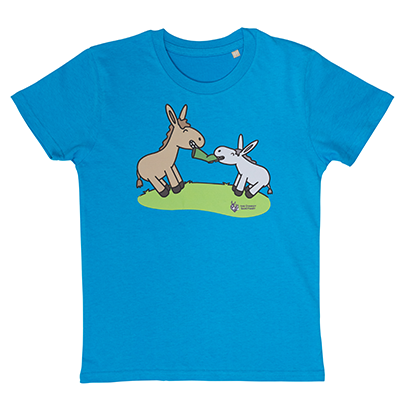 Tug of War - Kids&#039; T-Shirt - Aqua Blue