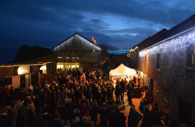 Candlelight evening on the Main Yard